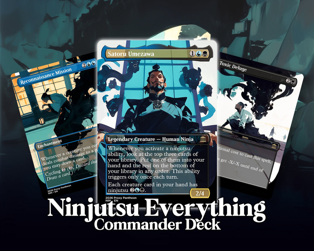 Ninjutsu Everything Commander Proxy Deck