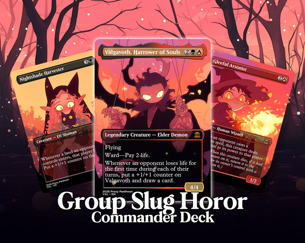 Group Slug Horror Commander Proxy Deck