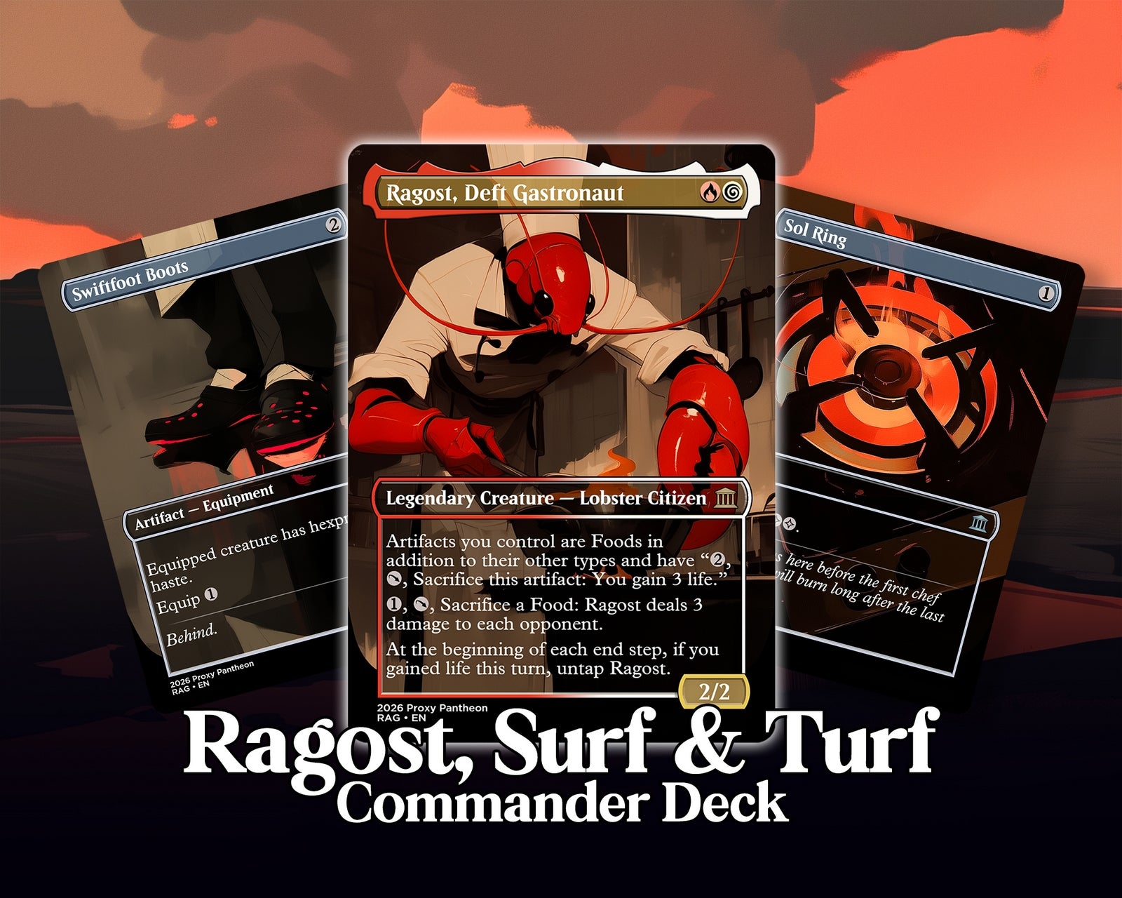 Ragost, Surf & Turf Commander Proxy Deck