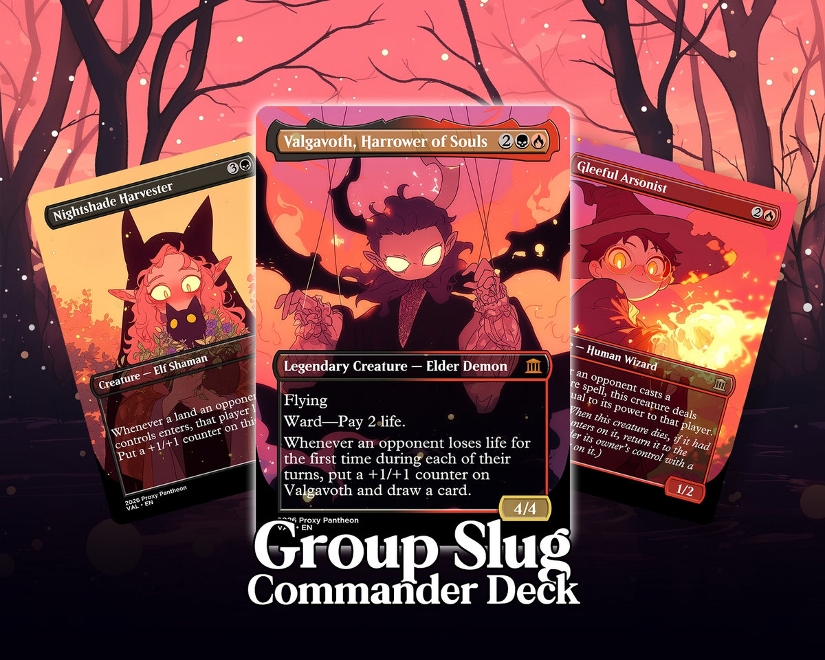 Group Slug Horror Commander Proxy Deck