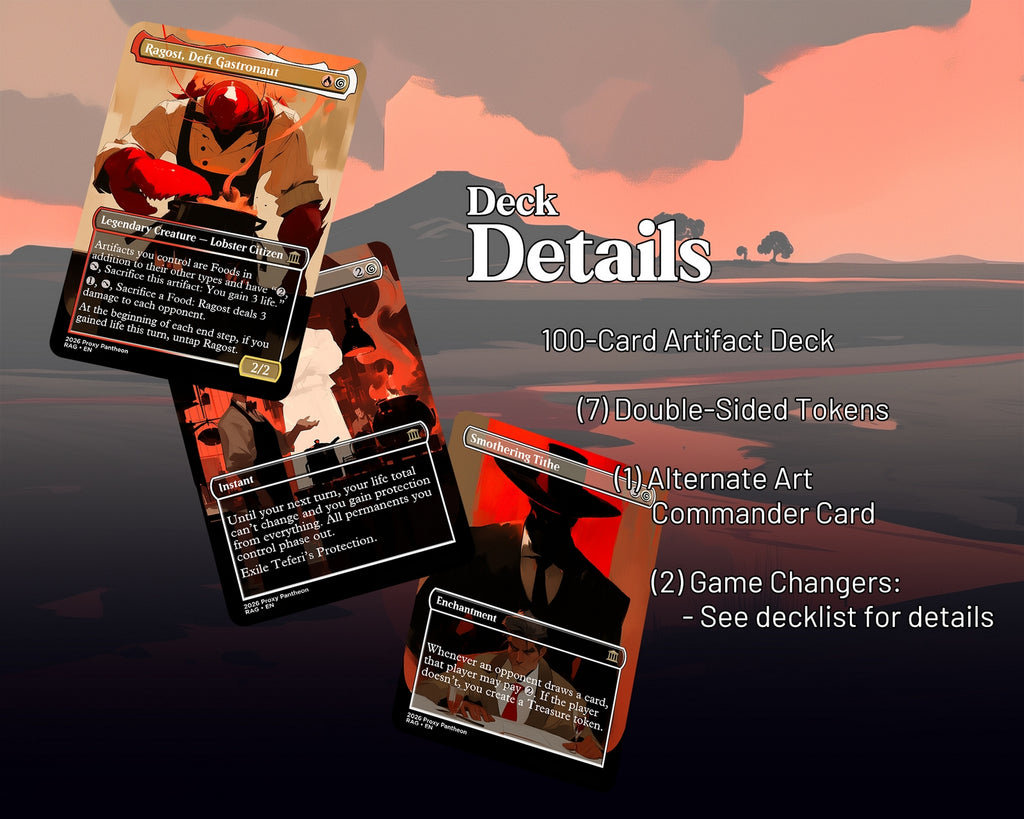 Ragost, Surf & Turf Commander Proxy Deck