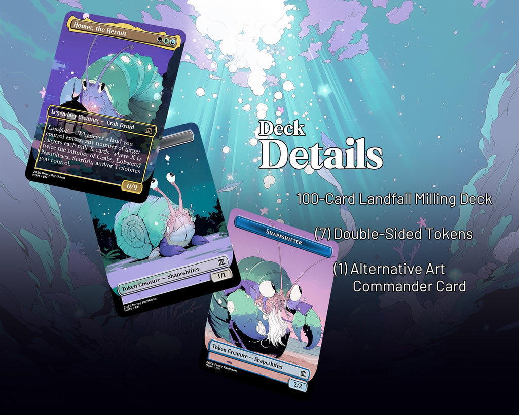 Milling Crabs Commander Proxy Deck