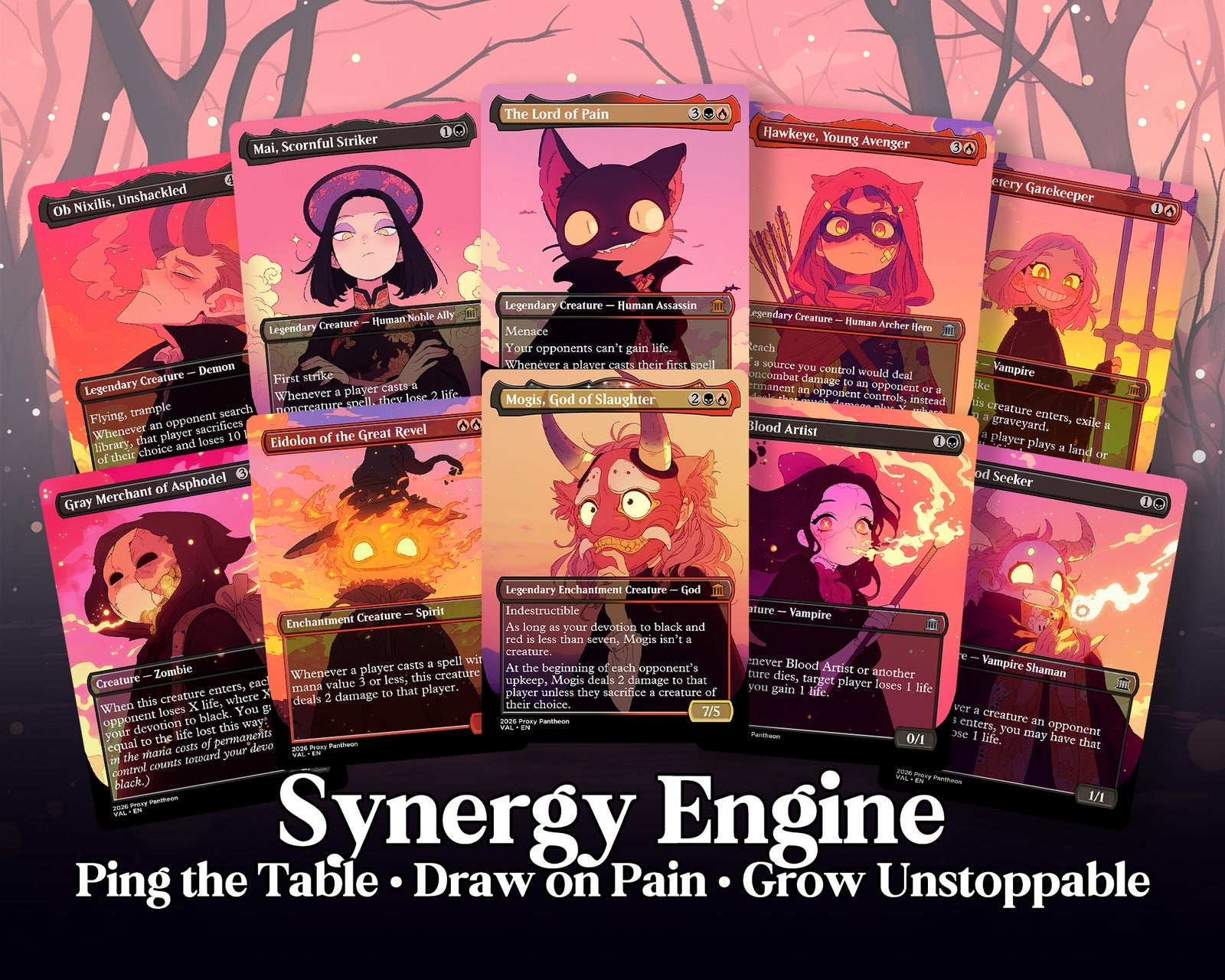 Group Slug Horror Commander Proxy Deck