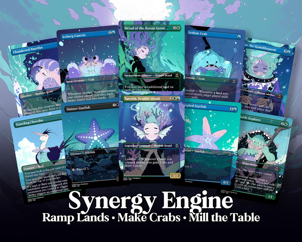 Milling Crabs Commander Proxy Deck