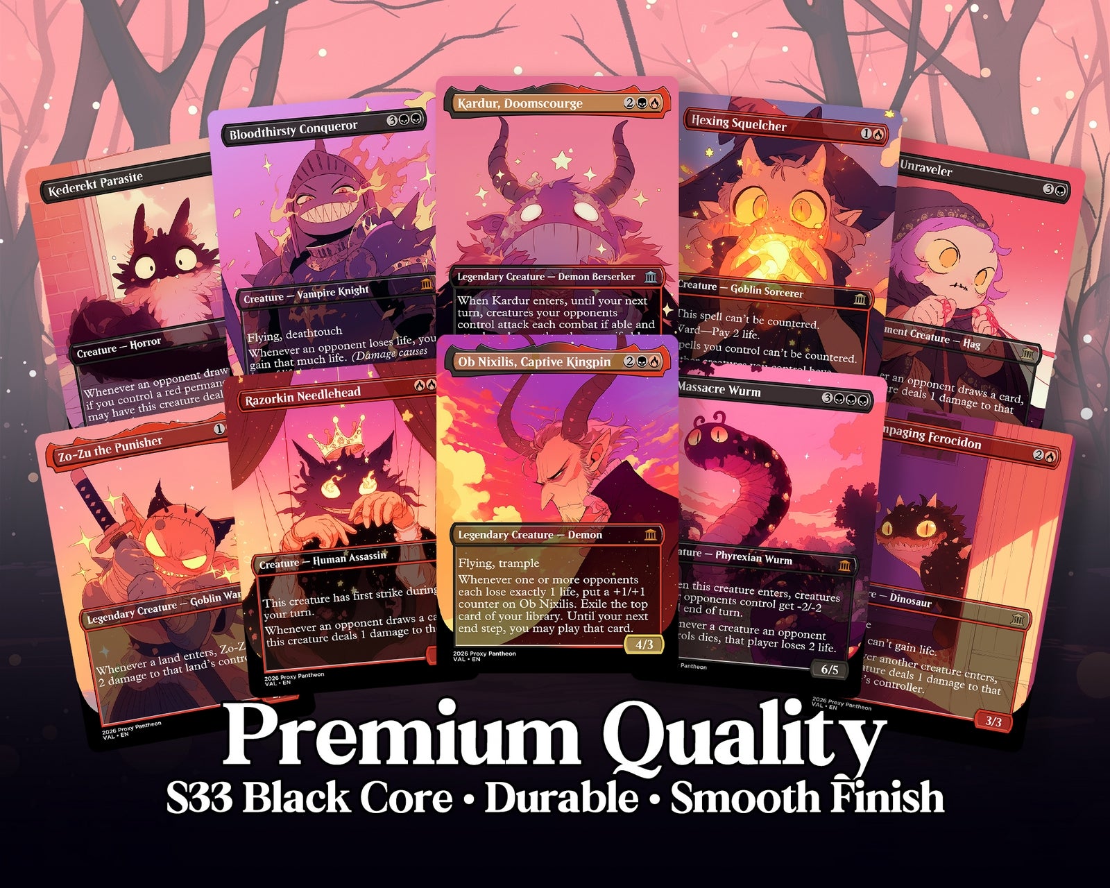 Group Slug Horror Commander Proxy Deck