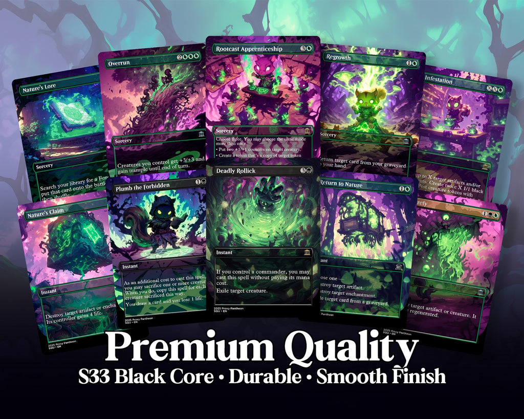 Squirrel Typal Commander Proxy Deck