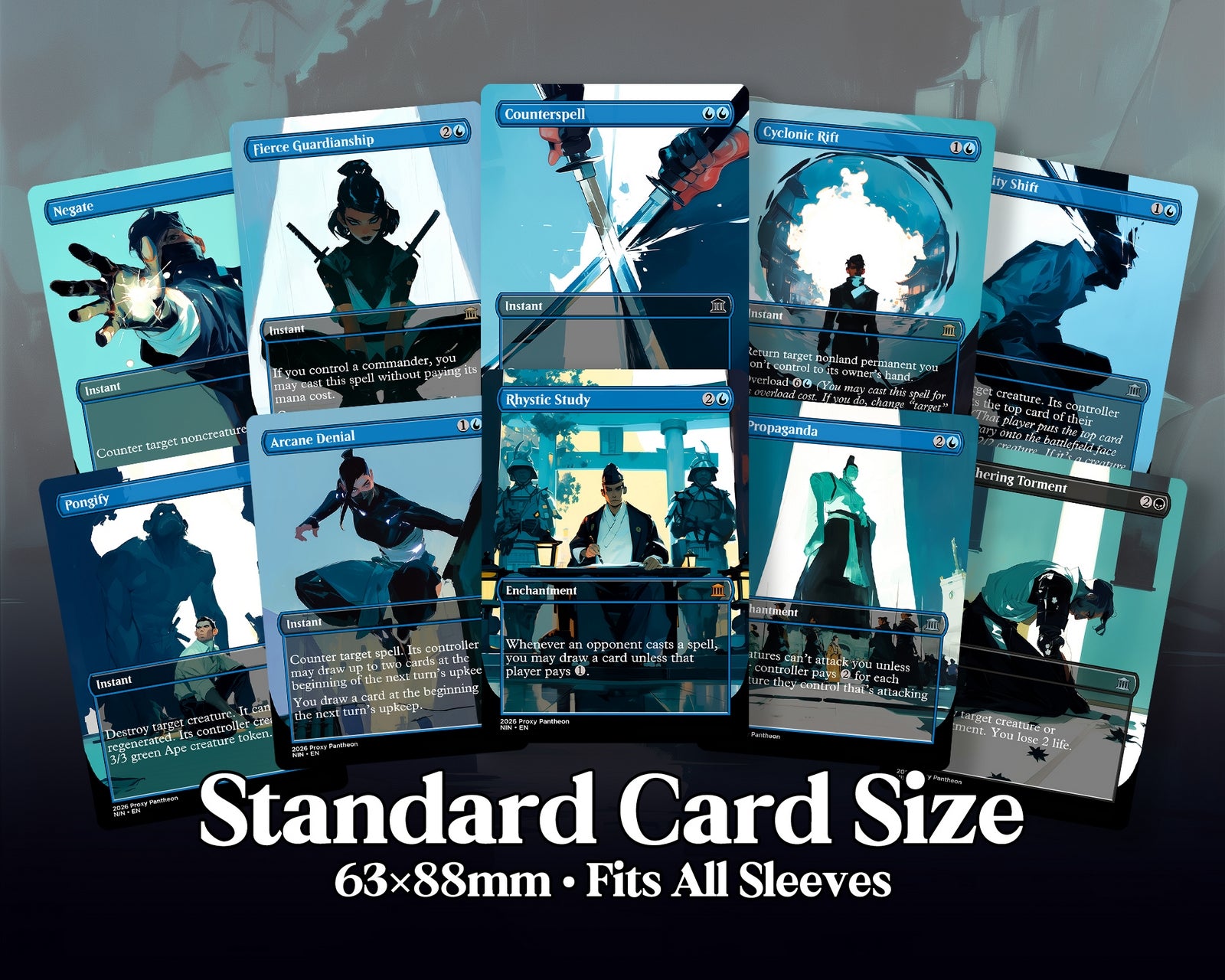 Ninjutsu Everything Commander Proxy Deck