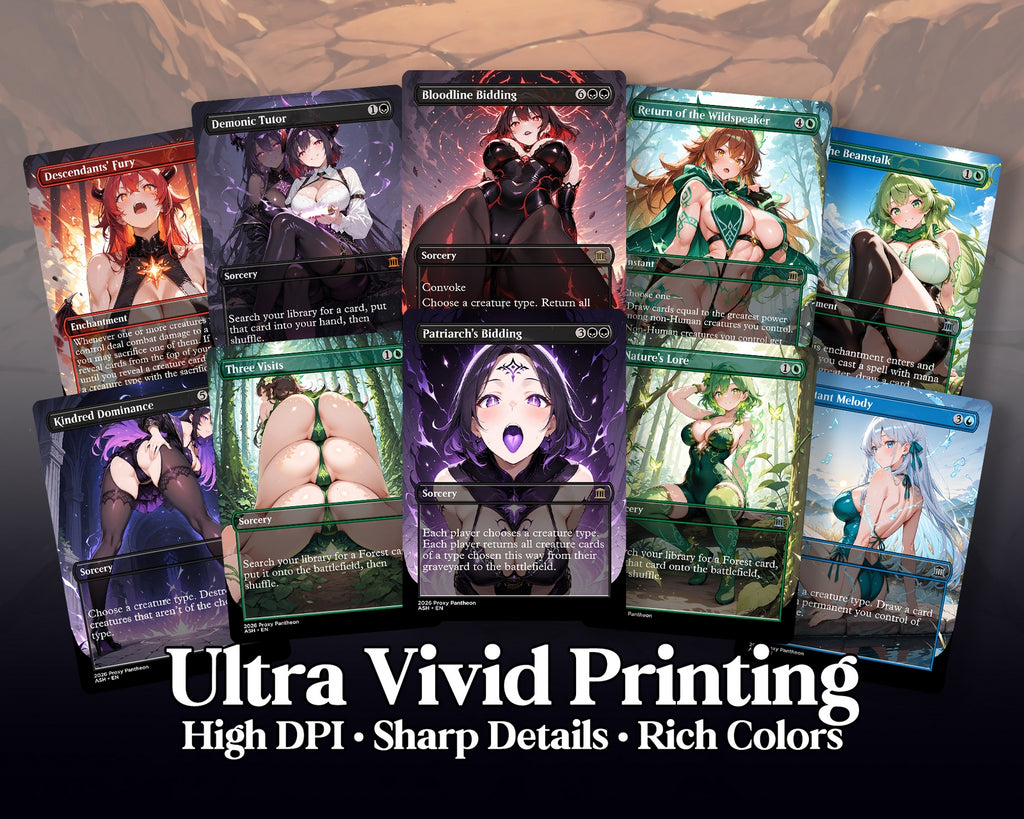 Elemental Typal Commander Waifu Proxy Deck