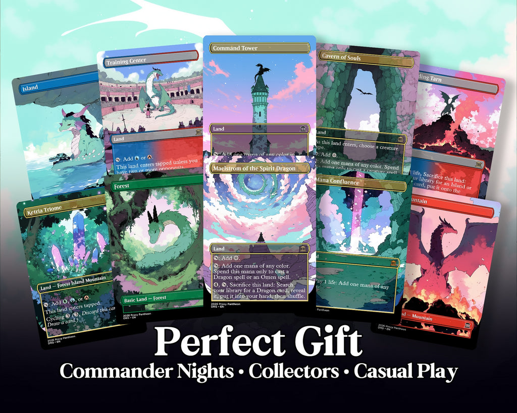 Dragon Typal Commander Proxy Deck