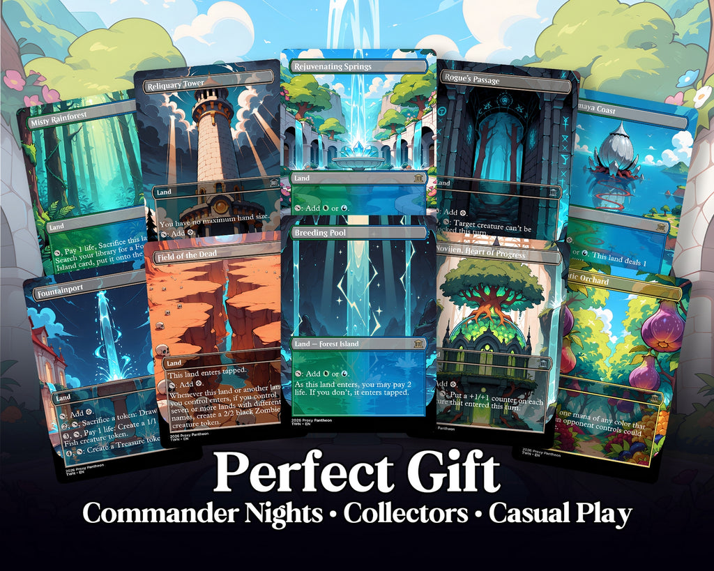 Token Creatures Commander Proxy JUMBO Deck