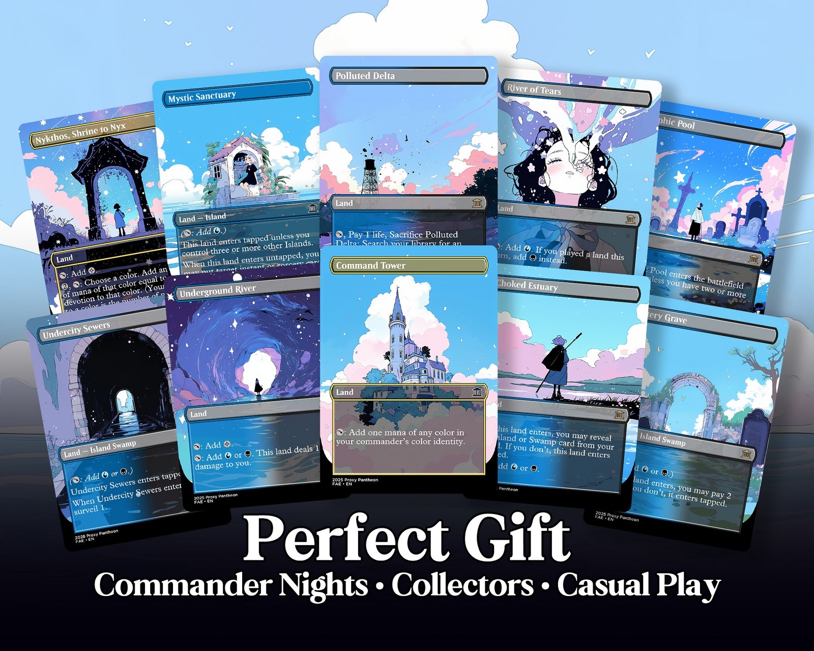 Faerie Typal Commander Proxy Deck