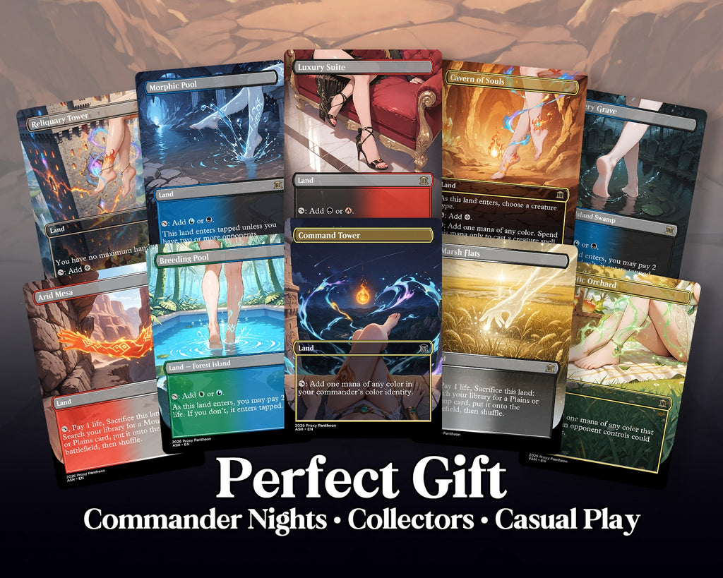 Elemental Typal Commander Waifu Proxy Deck