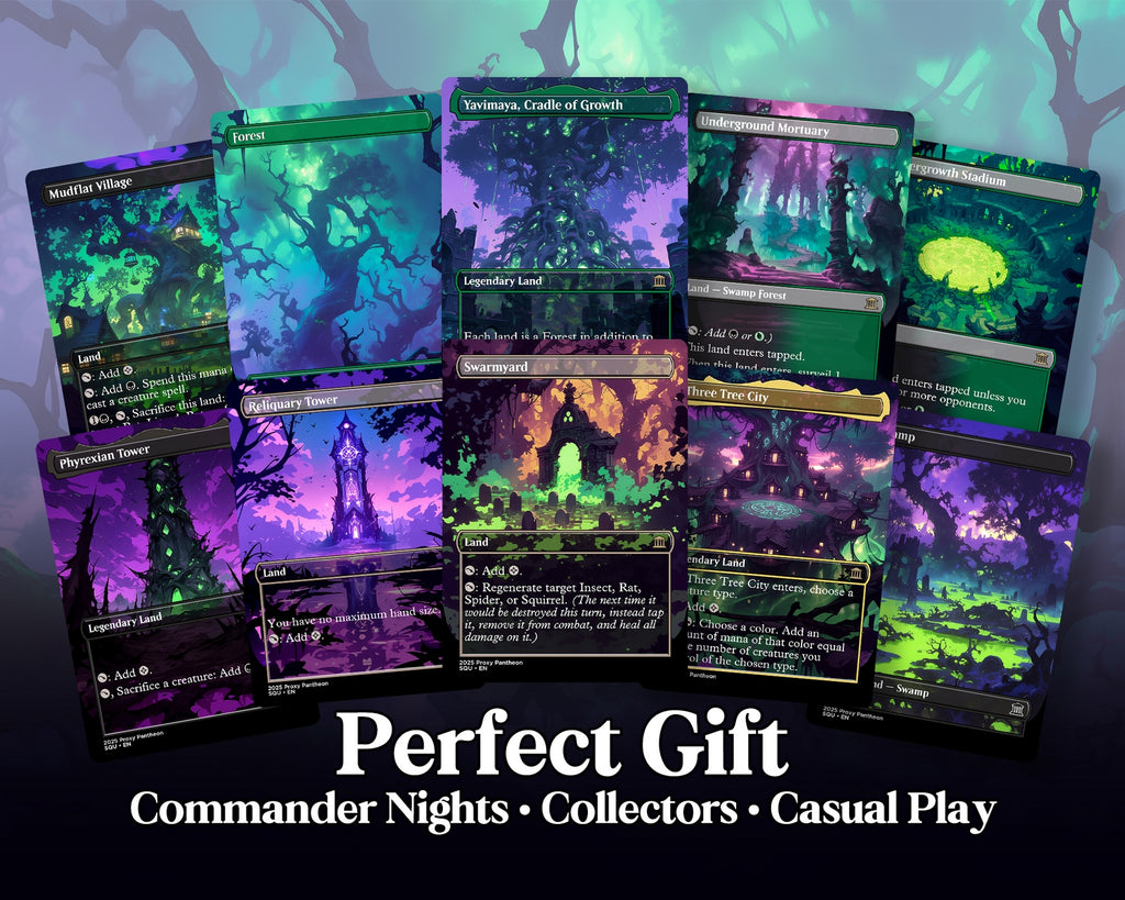Squirrel Typal Commander Proxy Deck
