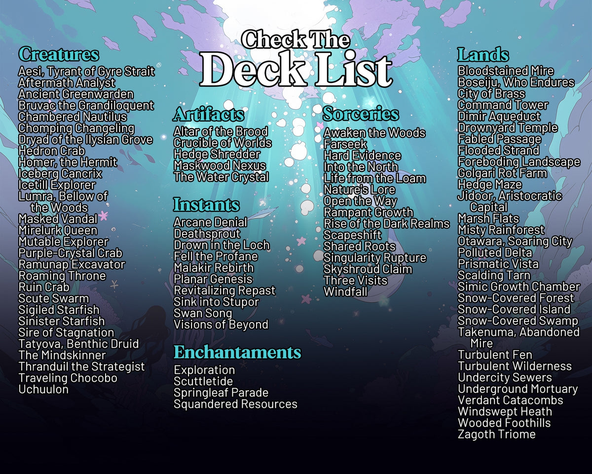 Milling Crabs Commander Proxy Deck
