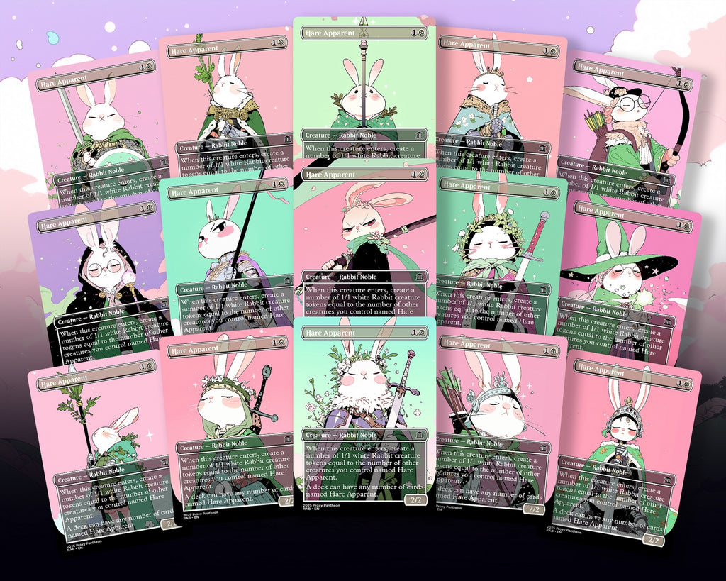 Hare Apparent Commander Proxy Deck