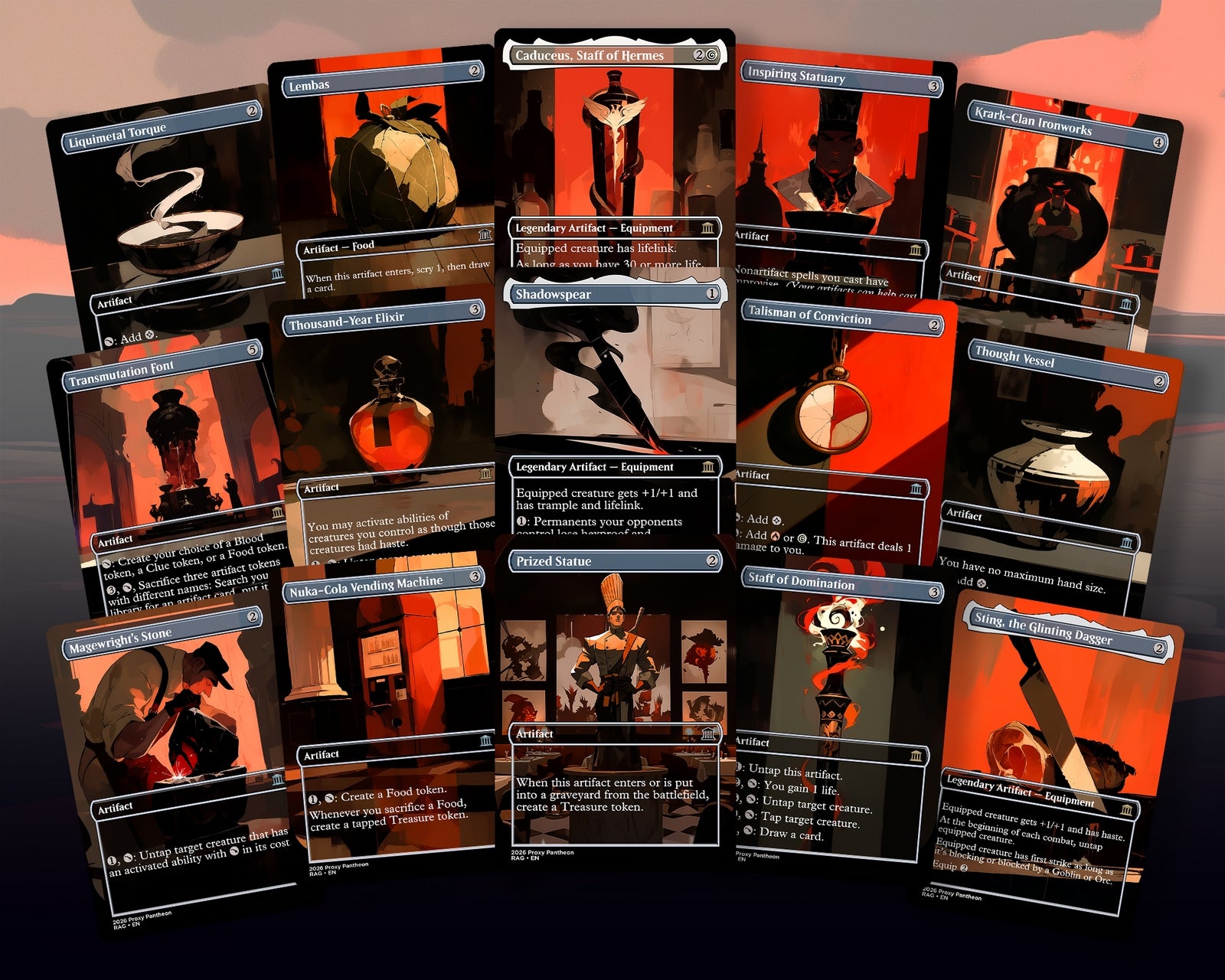 Ragost, Surf & Turf Commander Proxy Deck