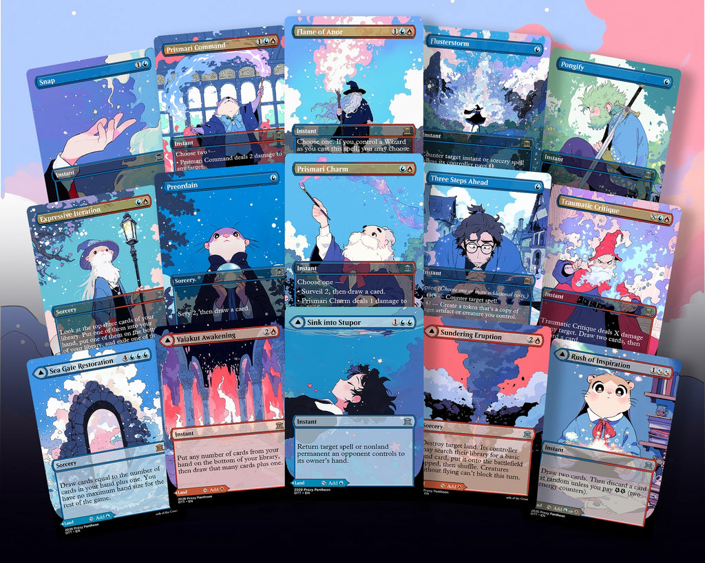 Otter Spellslinger Commander Proxy Deck