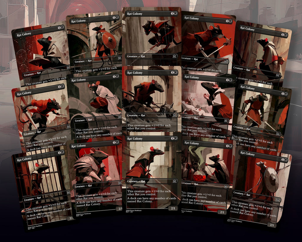 Rat Colony Commander Proxy Deck