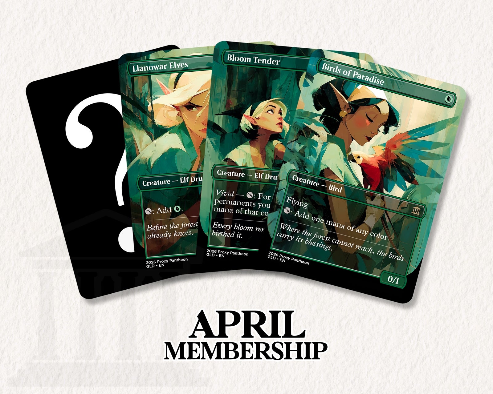 Monthly Collector Club | April Rewards