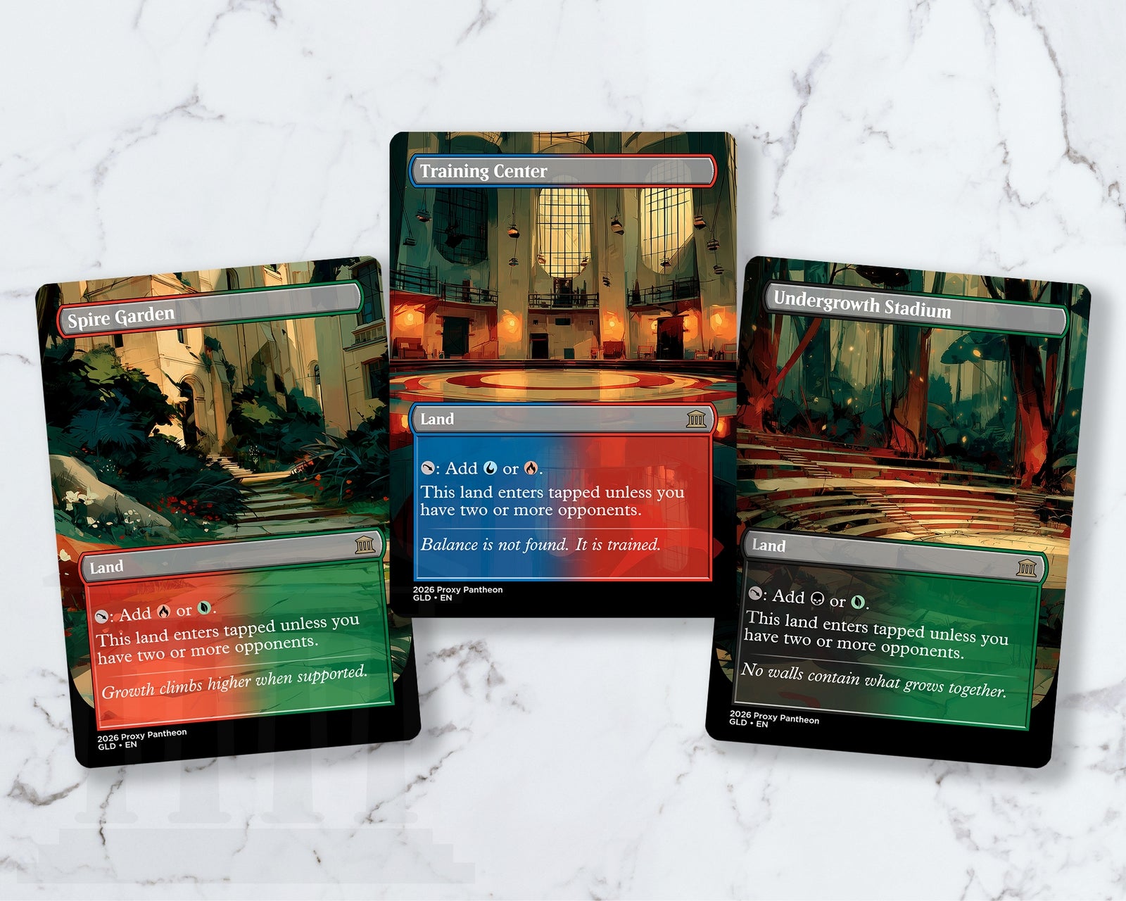 Battlebond Land (Bundle Set) | Proxy Cards
