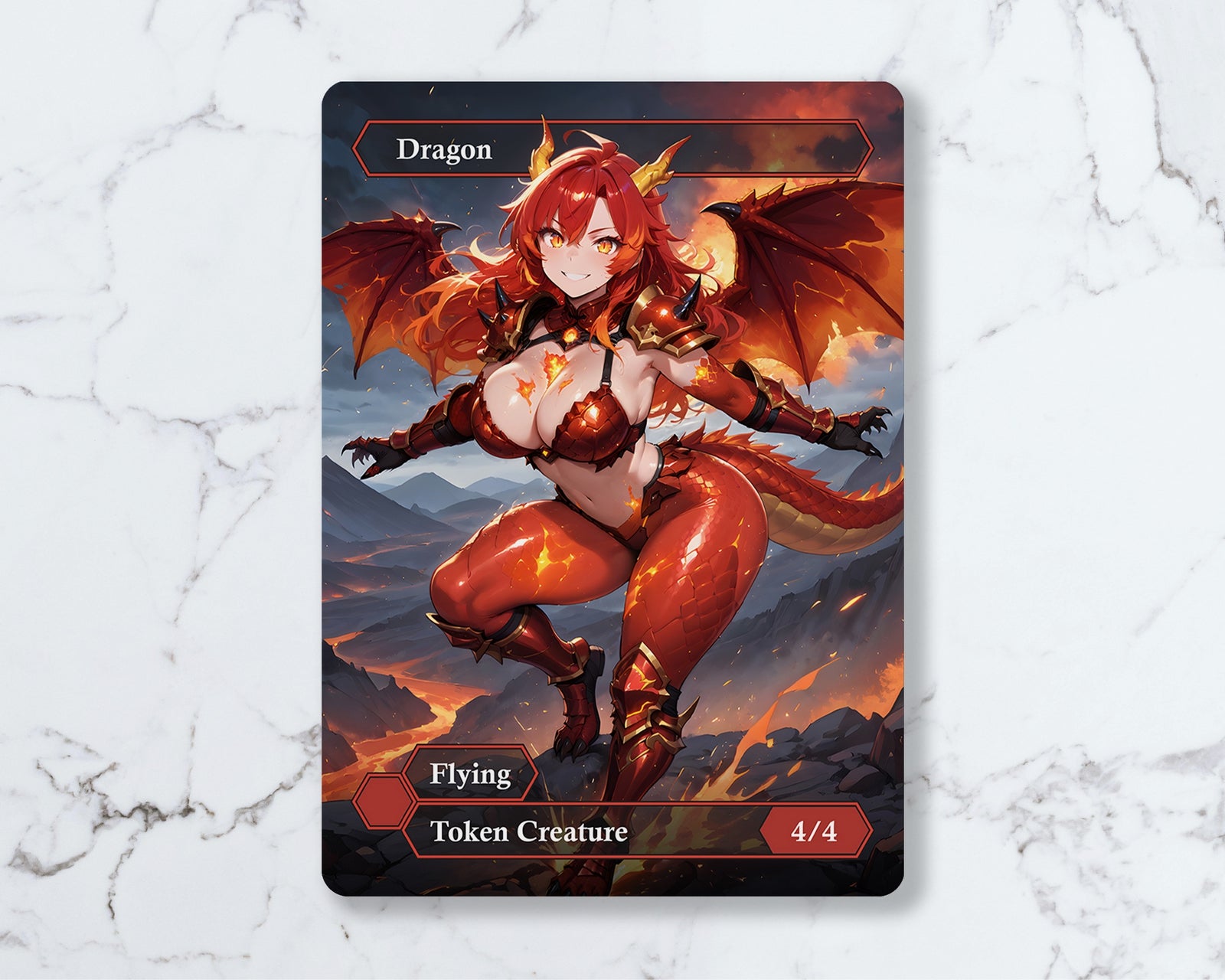 Dragon (4/4) Token (LUX) | Proxy Card