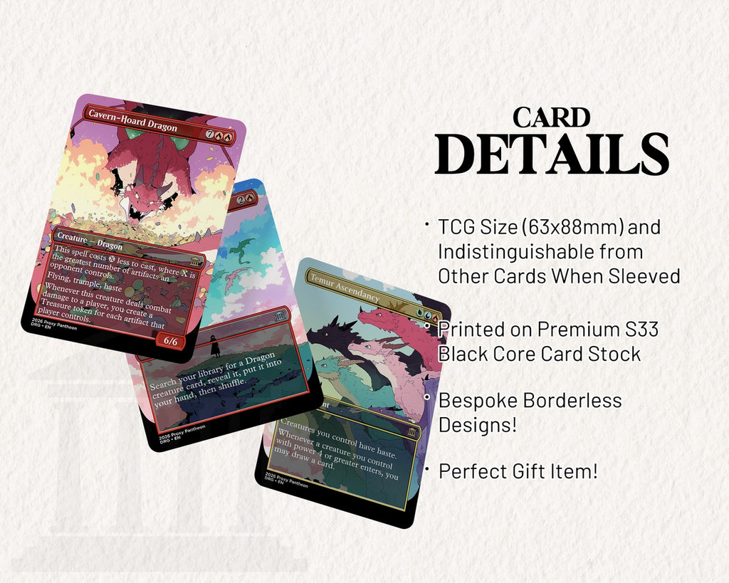 Dragon Typal Commander Proxy Deck