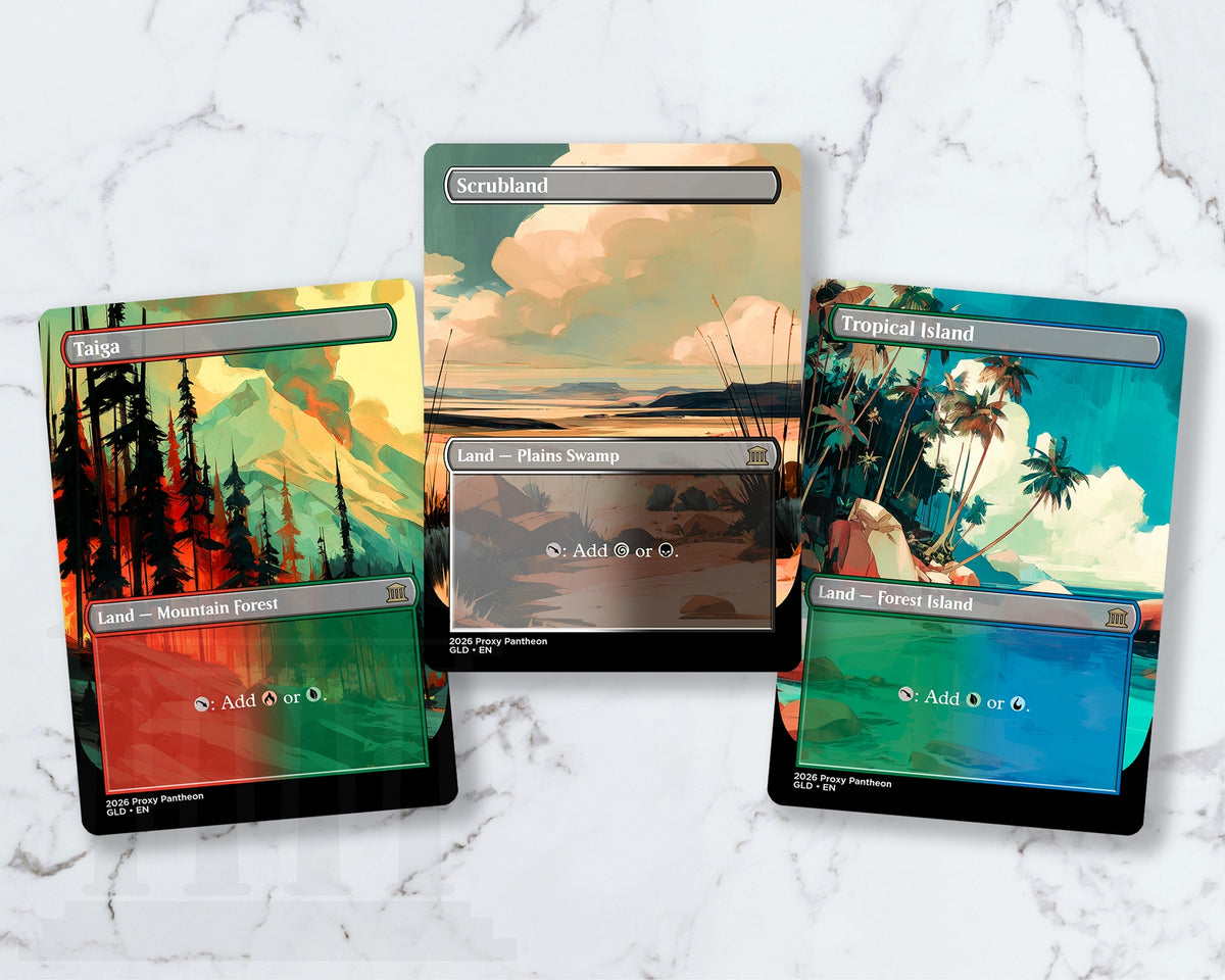 Dual Land (Bundle Set) | Proxy Cards