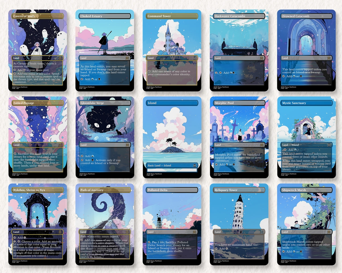 Faerie Typal Commander Proxy Deck