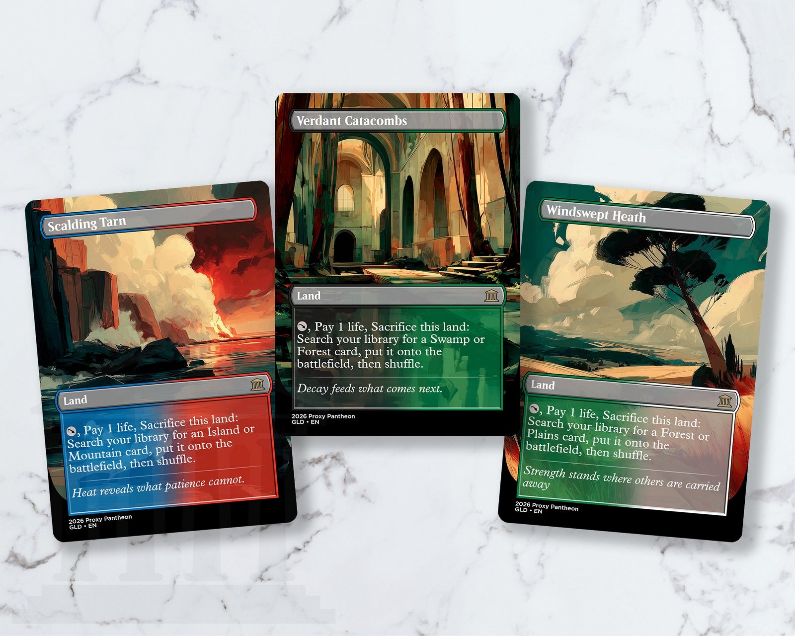 Fetch Land (Bundle Set) | Proxy Cards