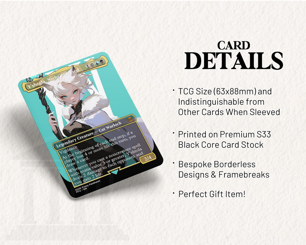 Y'Shtola, Night's Blessed | Proxy Card