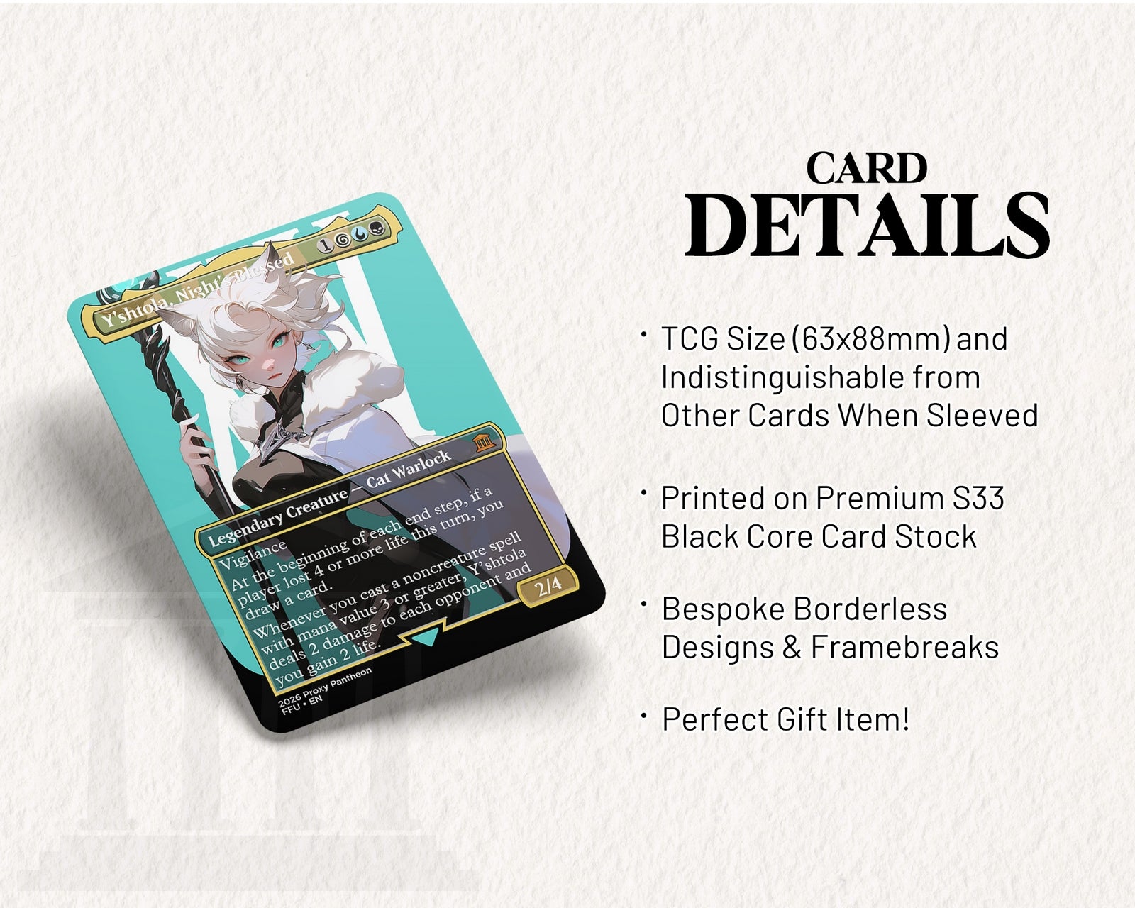 Y'Shtola, Night's Blessed | Proxy Card