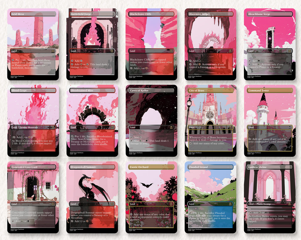 Vampire Typal Commander Proxy Deck