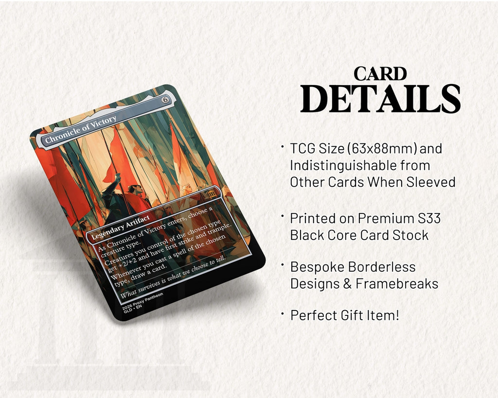 Chronicle of Victory | Proxy Card