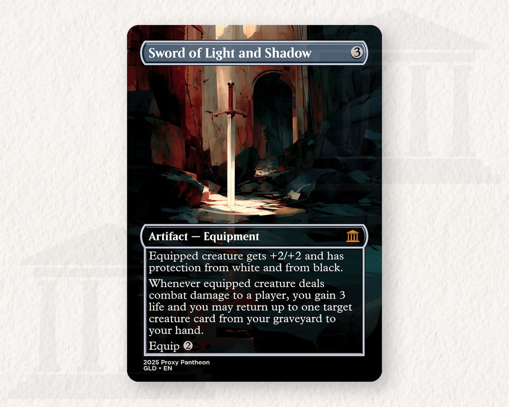 Sword of Light and Shadow Proxy Playtest Card