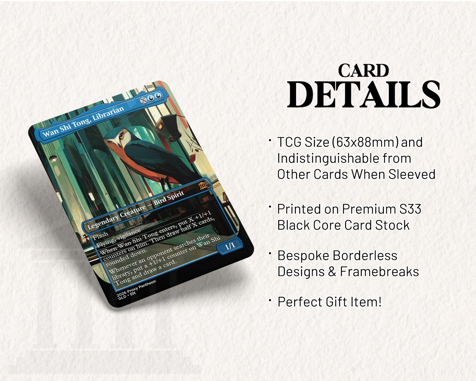 Wan Shi Tong, Librarian | Proxy Card