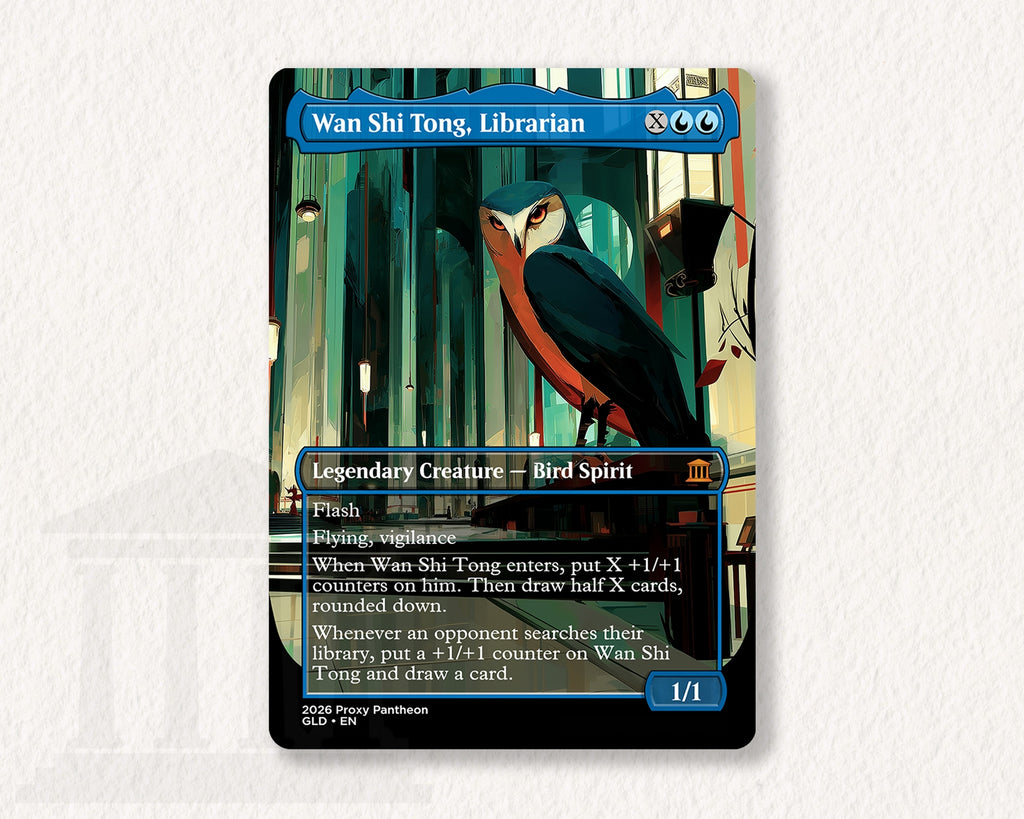 Wan Shi Tong, Librarian Proxy Playtest Card