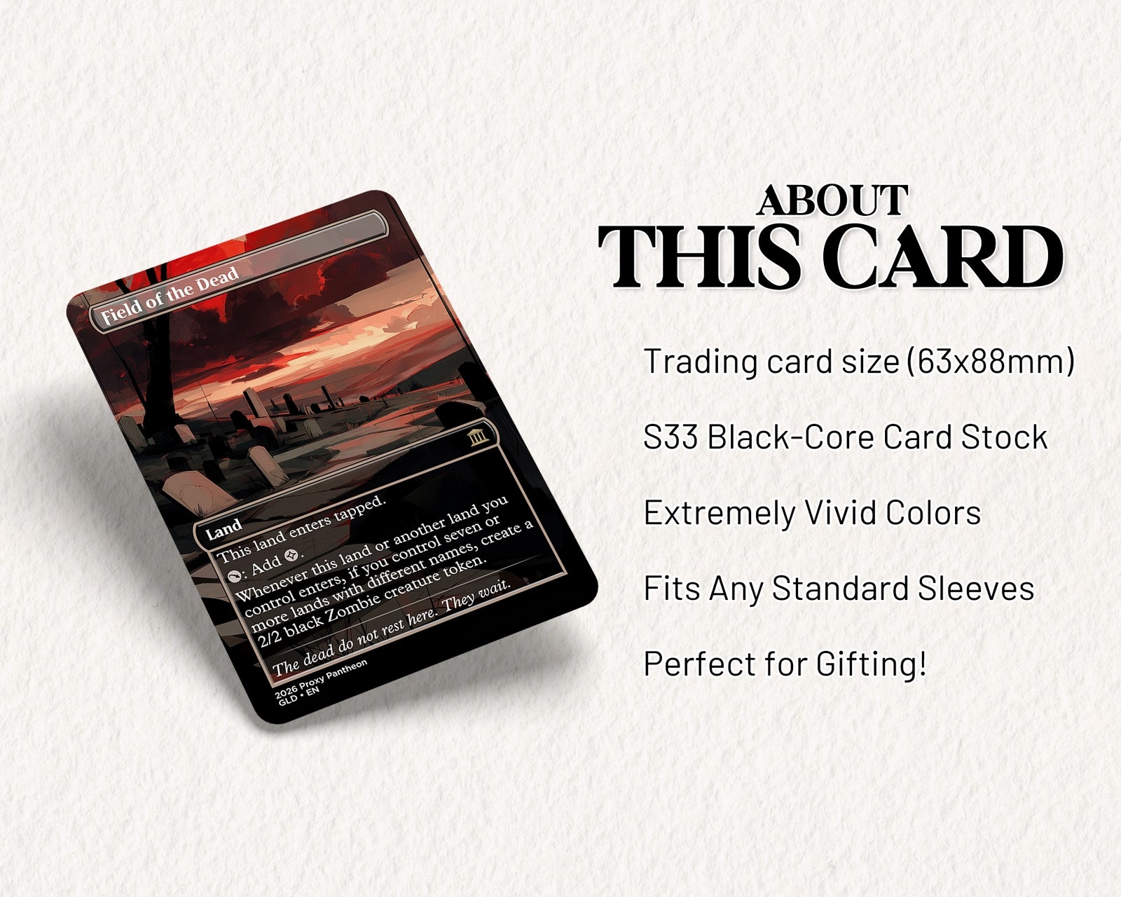 Field of the Dead | Proxy Card