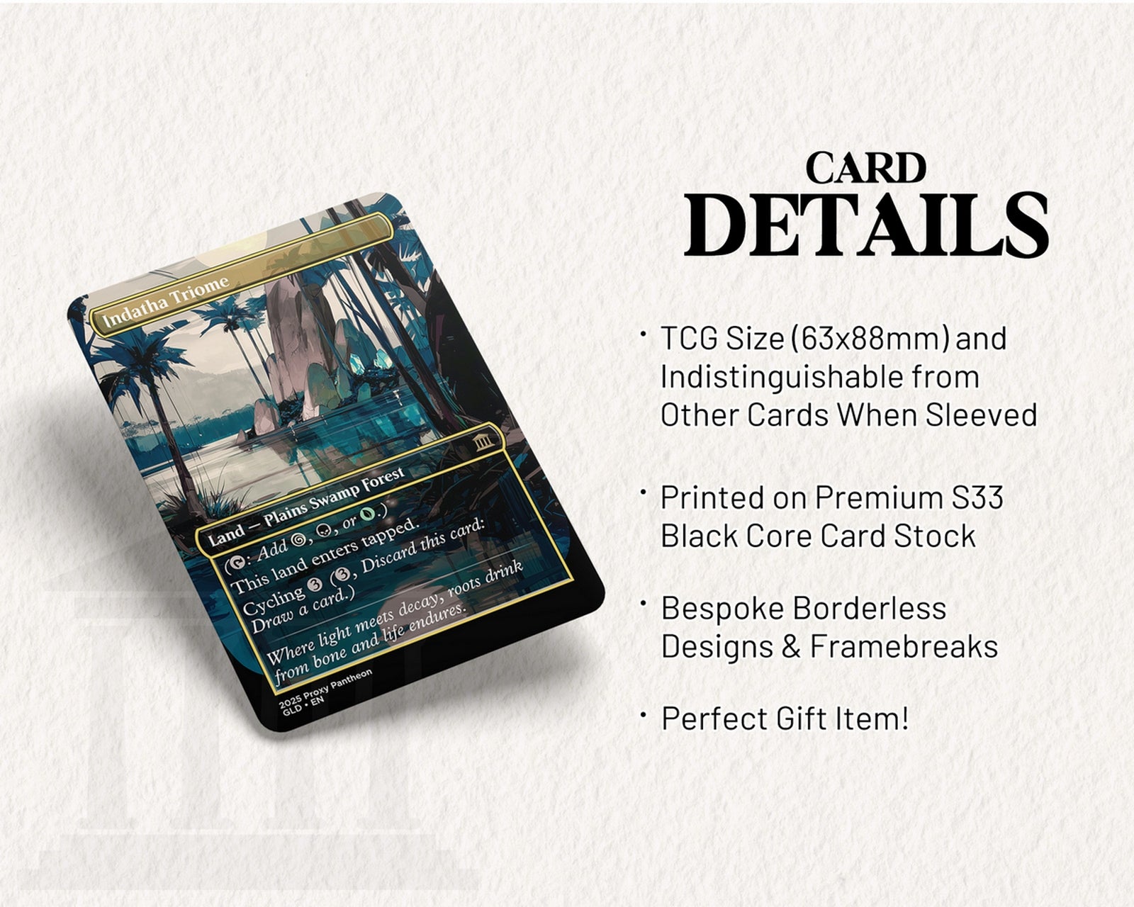 Triome Land (Bundle Set) | Proxy Cards
