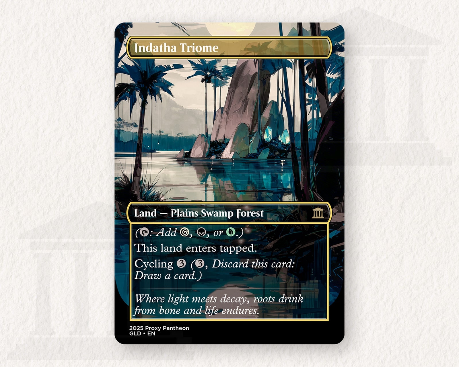 Triome Land (Bundle Set) | Proxy Cards