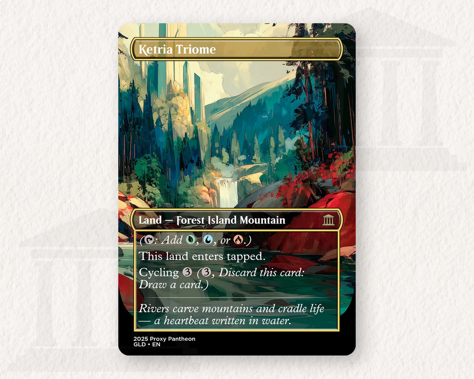 Triome Land (Bundle Set) | Proxy Cards