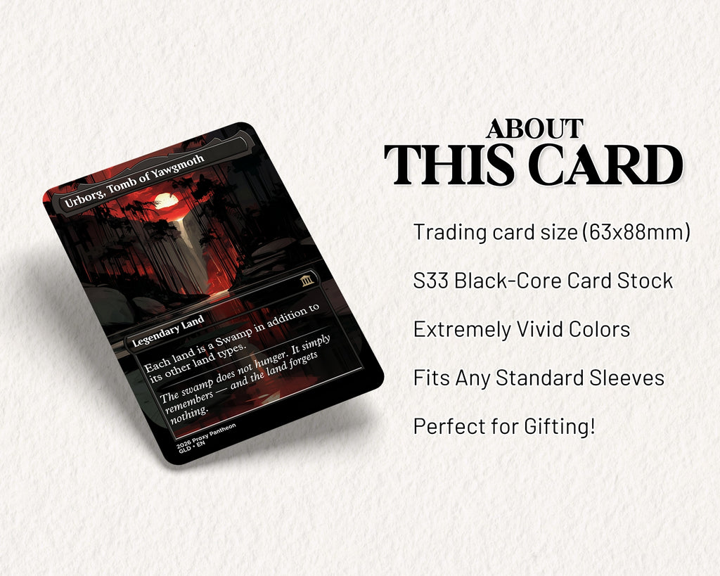 Urborg, Tomb of Yawgmoth | Proxy Card