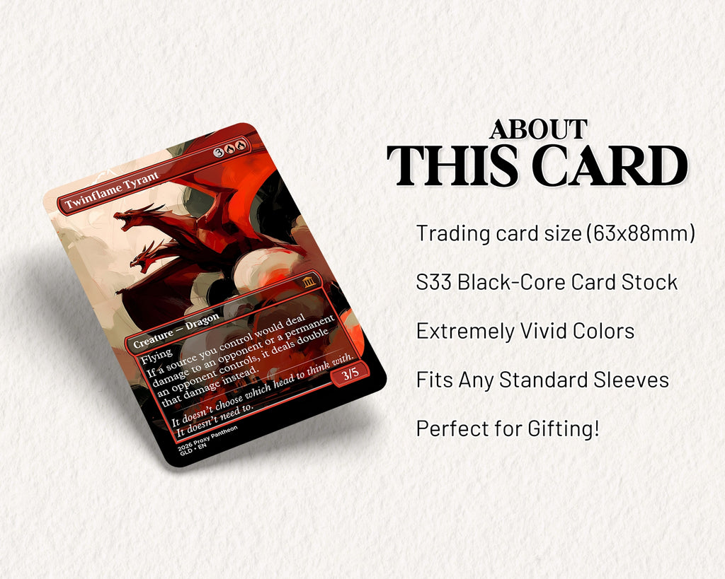 Twinflame Tyrant | Proxy Card