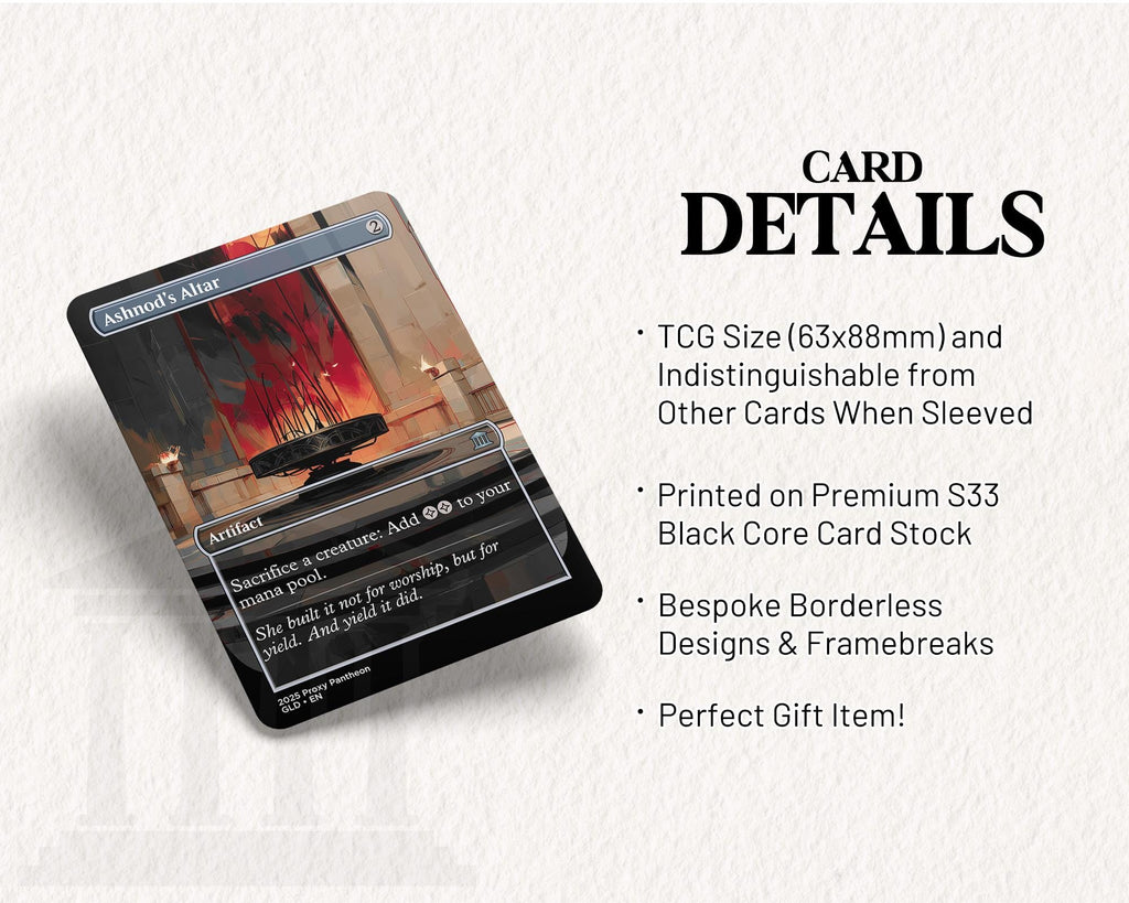 Ashnod's Altar | Proxy Card