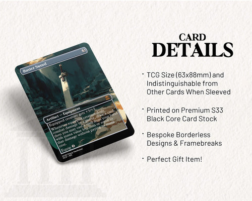 Buster Sword | Proxy Card (Cave)