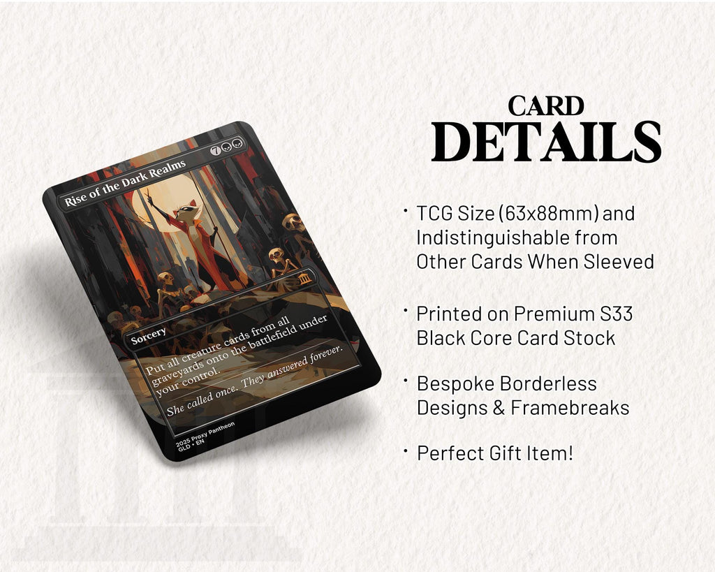 Rise of the Dark Realms | Proxy Card