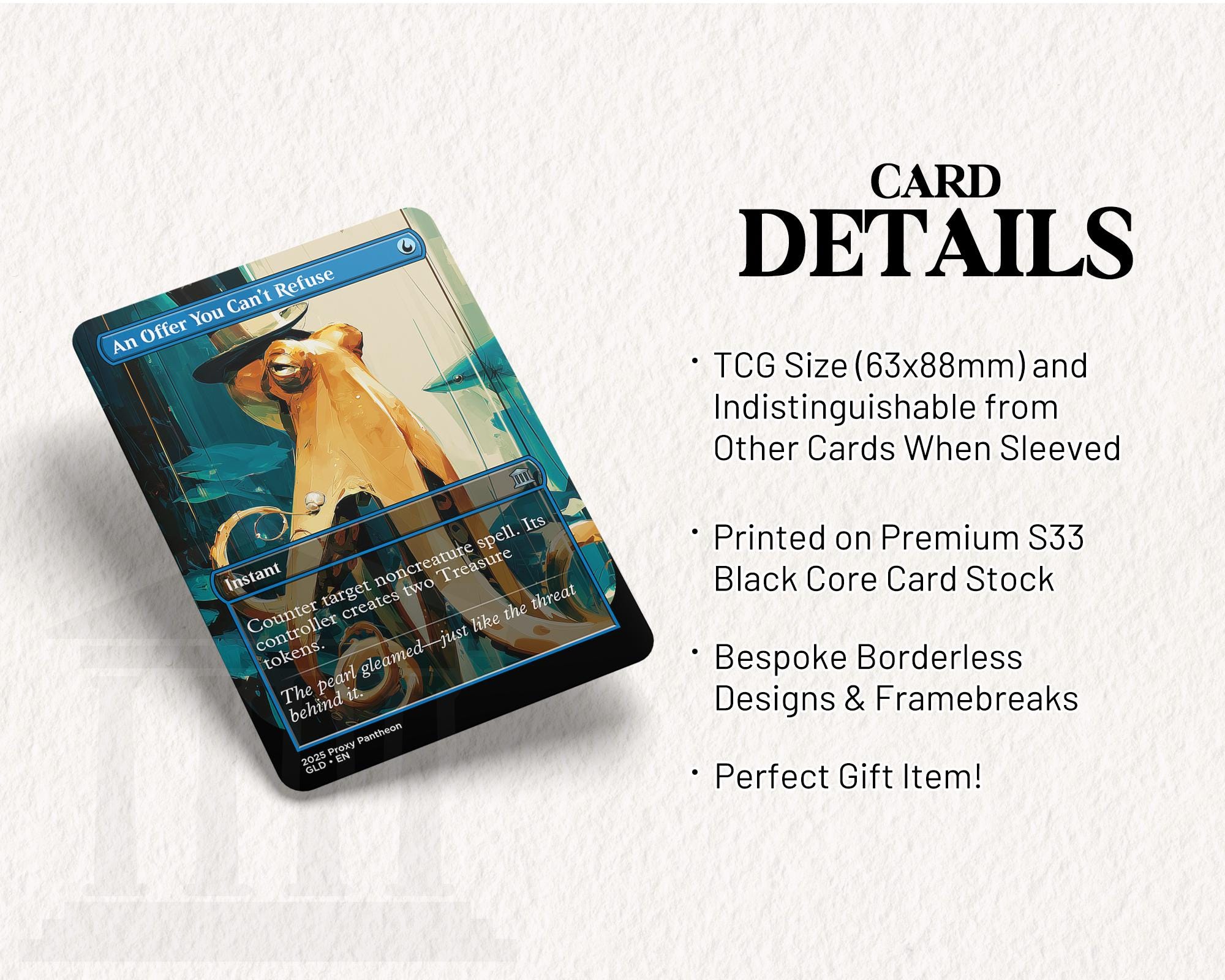 An Offer You Can't Refuse (Octopus) | Proxy Card