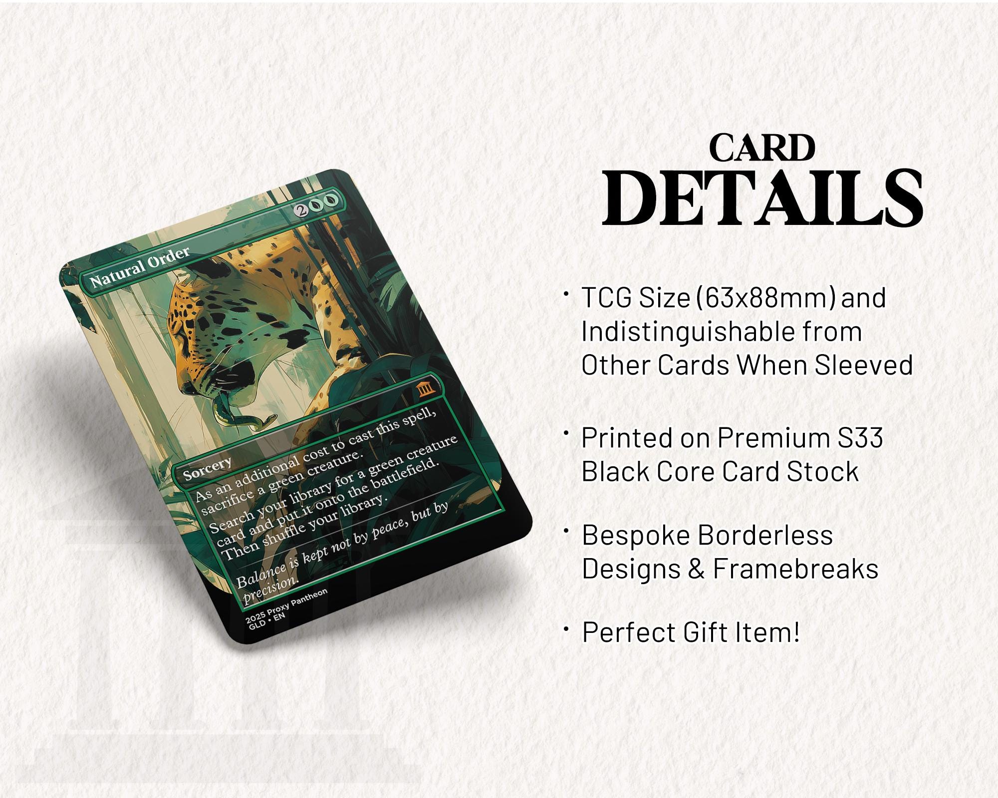 Natural Order | Proxy Card