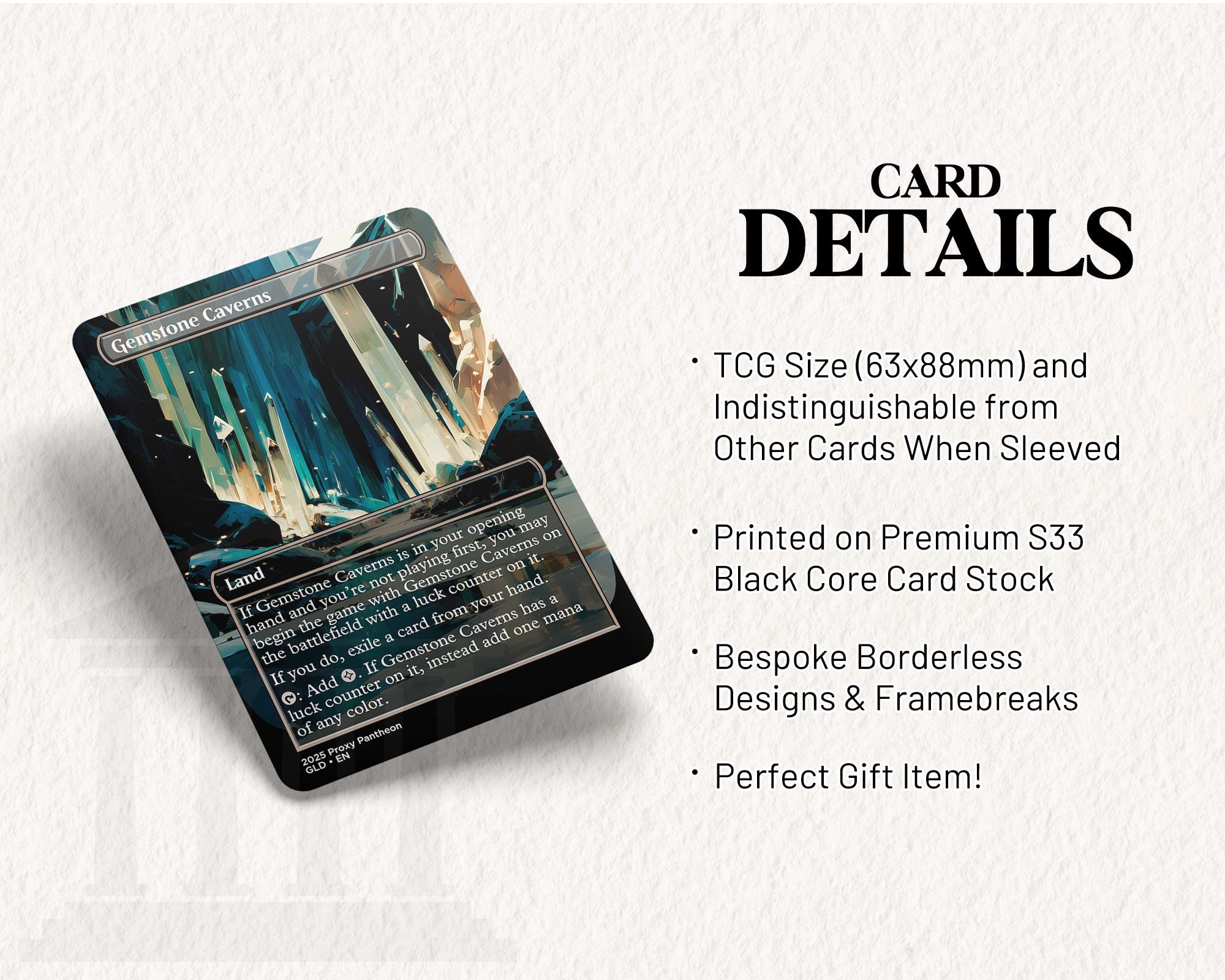 Gemstone Caverns | Proxy Card