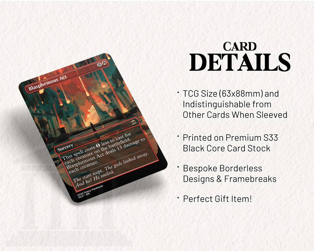 Blasphemous Act | Proxy Card