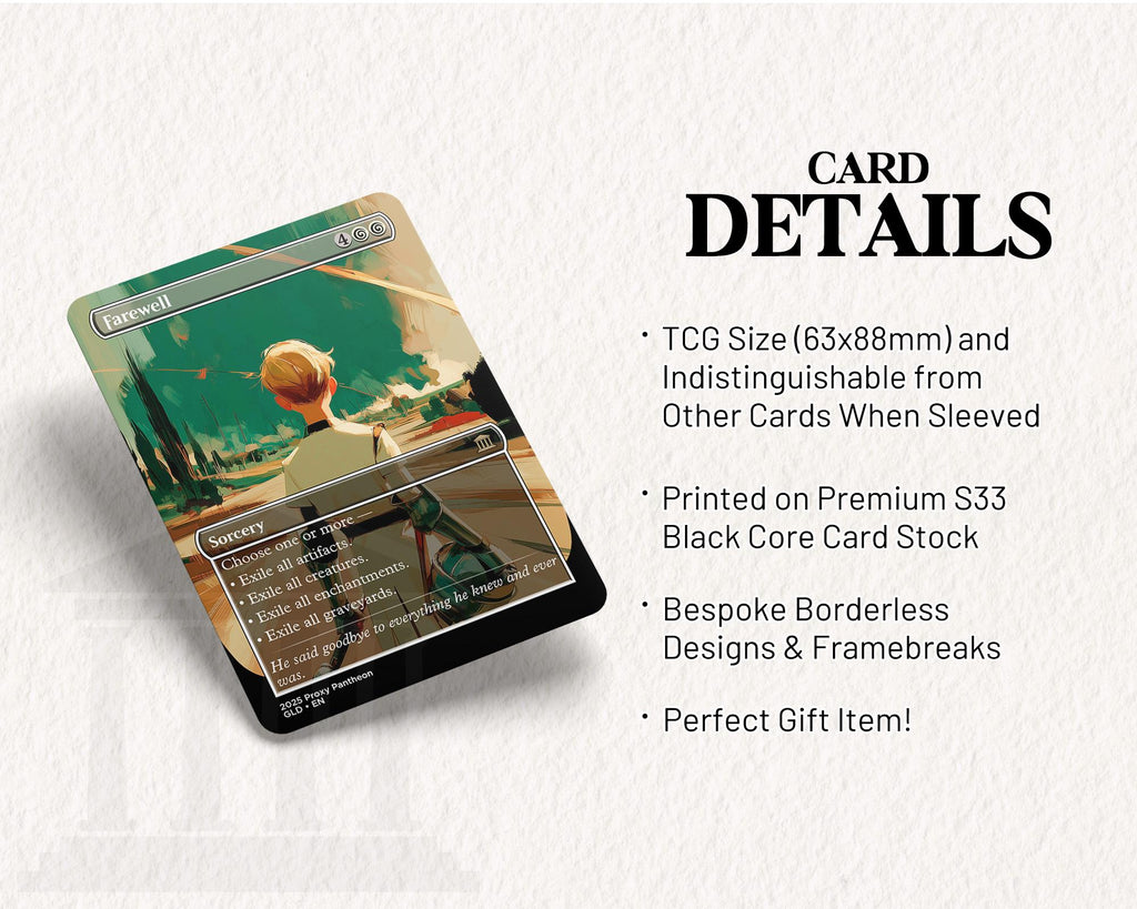 Farewell | Proxy Card